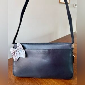 Vintage Coach Bridle Zip 1999 Italian Calfskin and Pigskin Should Bag